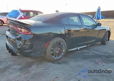 2021 Dodge Charger Scat Pack из США, поврежденный, VIN 2C3CDXGJ5MH522718